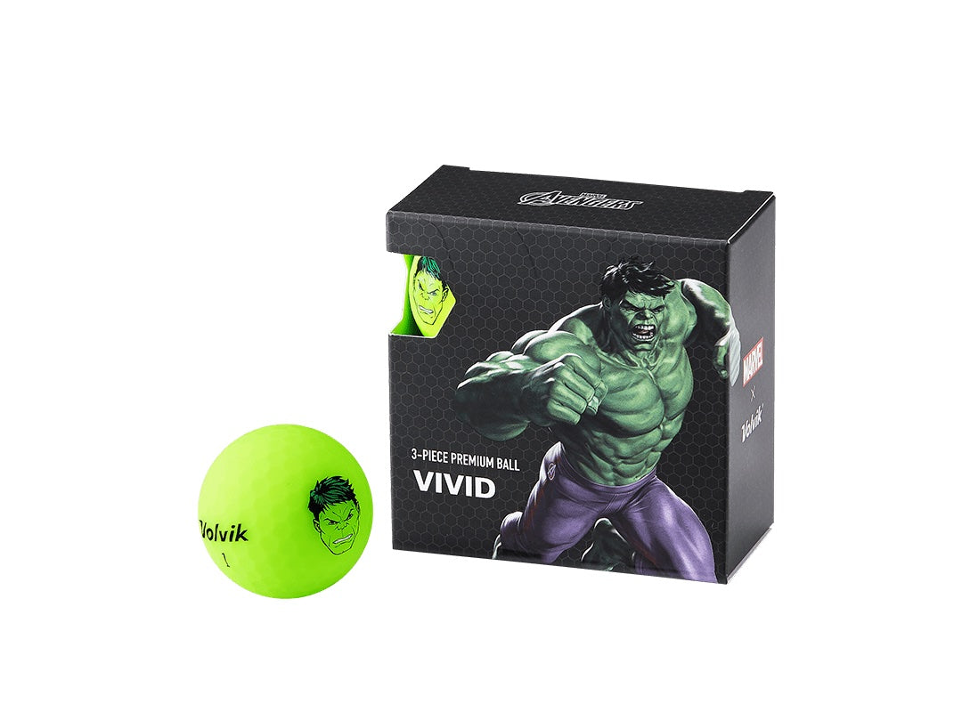 Volvik Vivid Marvel Collection 4 Ball Box