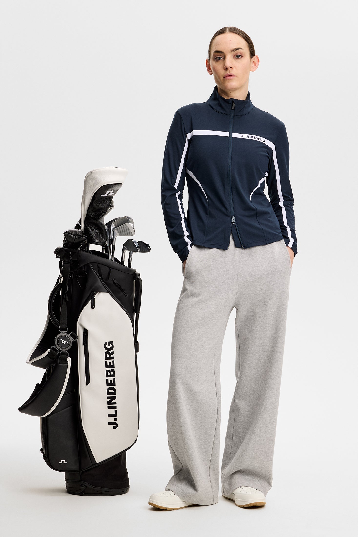 J.Lindeberg Janice Mid Layer Women L White L White
