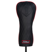 Titleist Jet Black Leder Headcover
