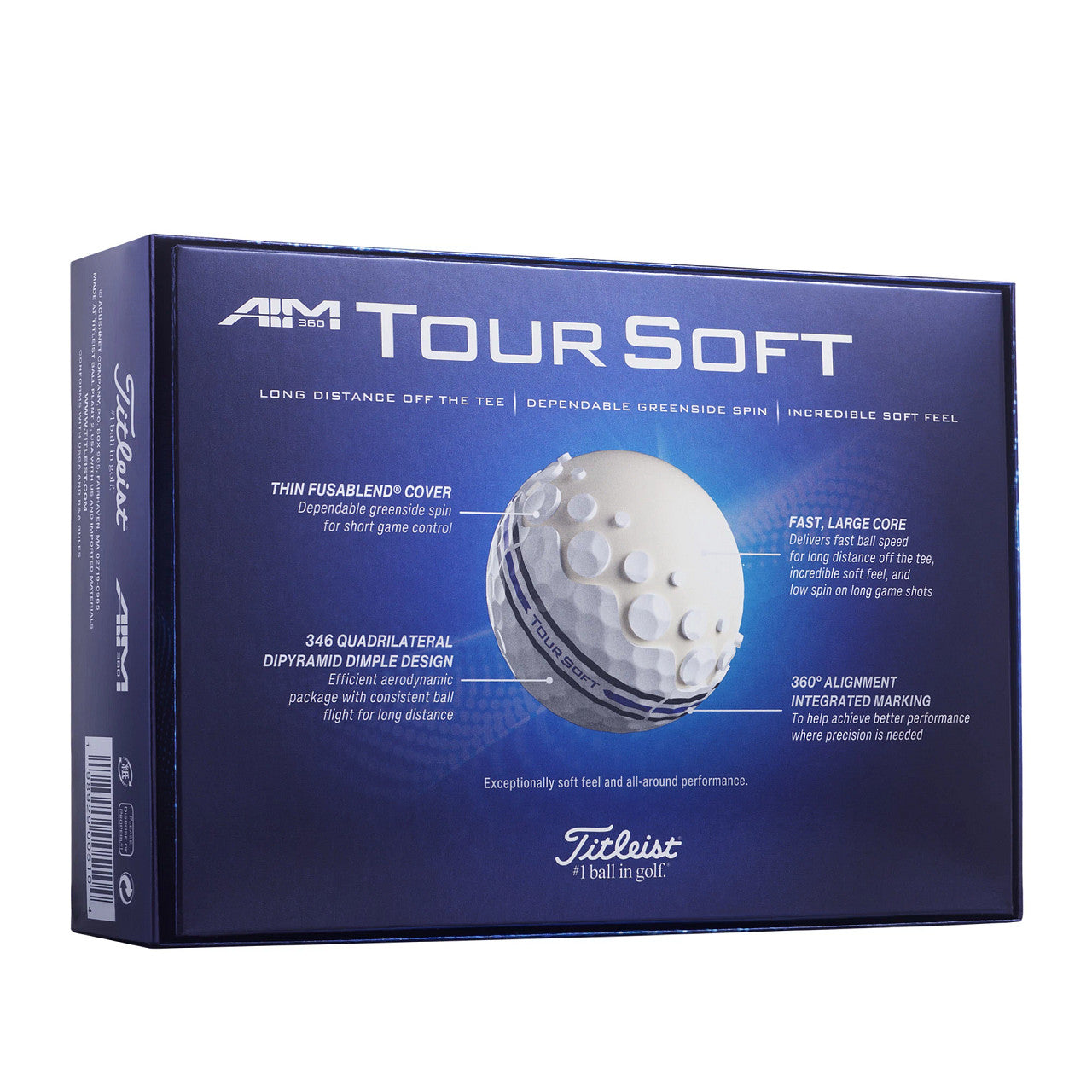 Titleist TOURSOFT Golf Balls 12-pack
