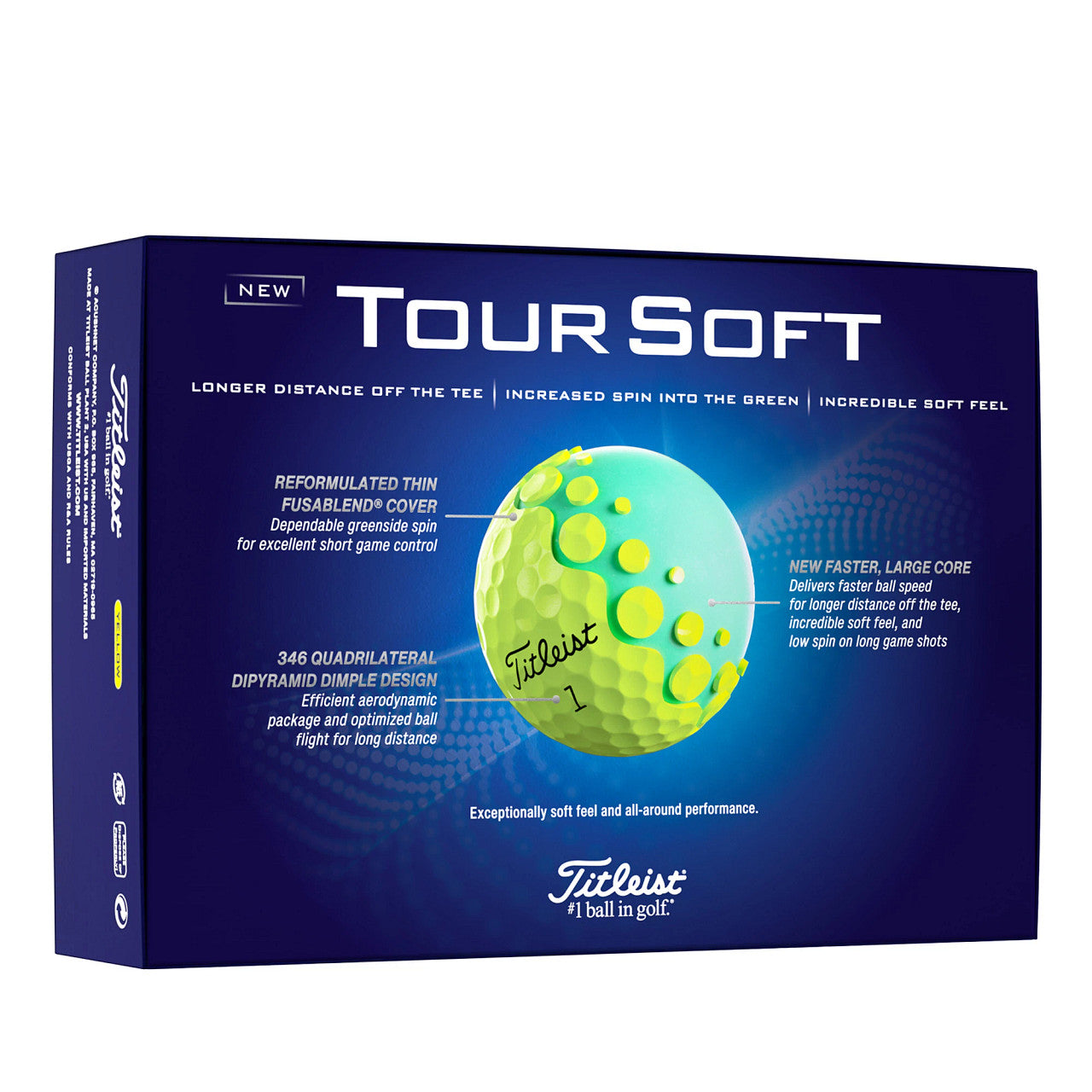 Titleist TOURSOFT Golf Balls 12-pack