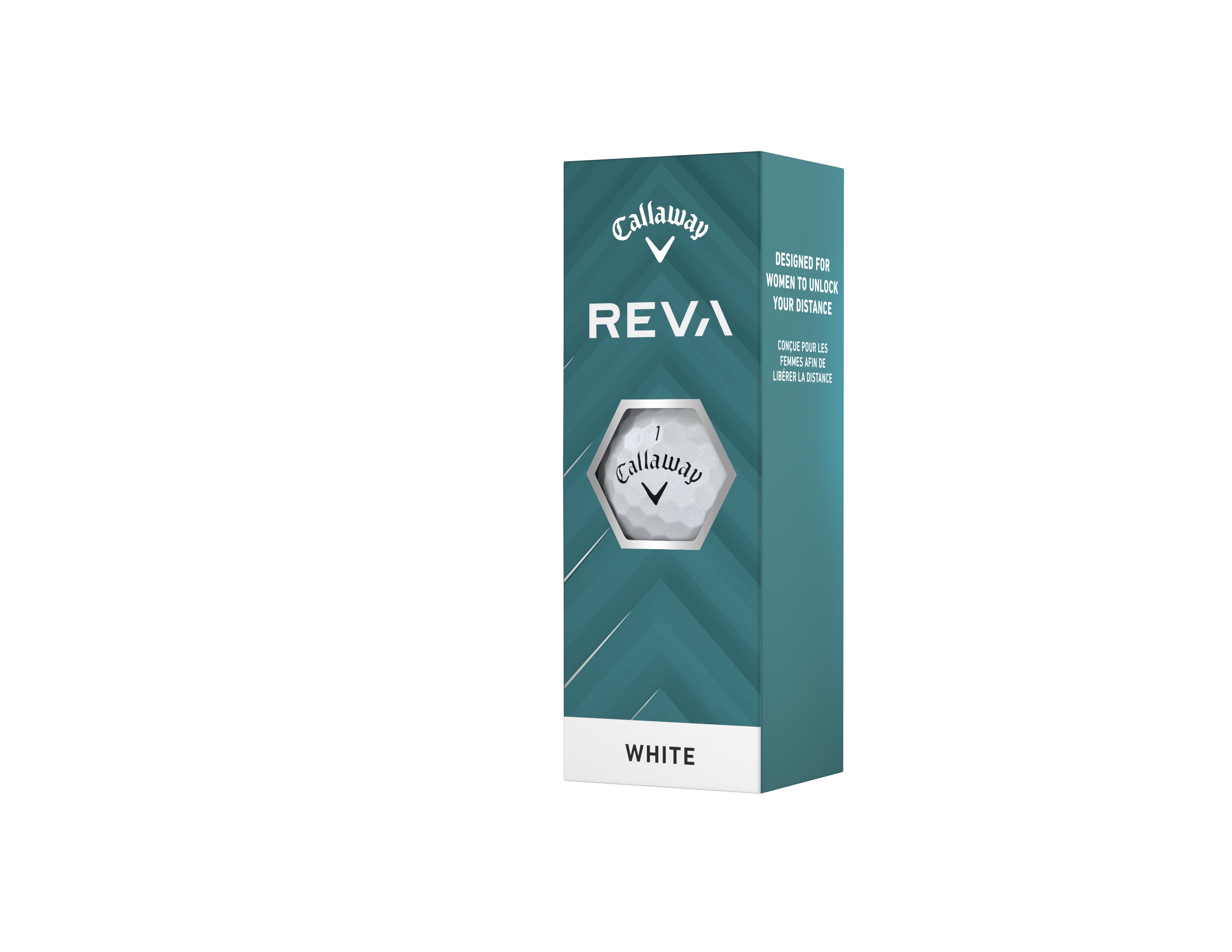 Callaway REVA 2025 Golfbälle 12Stk. weiß