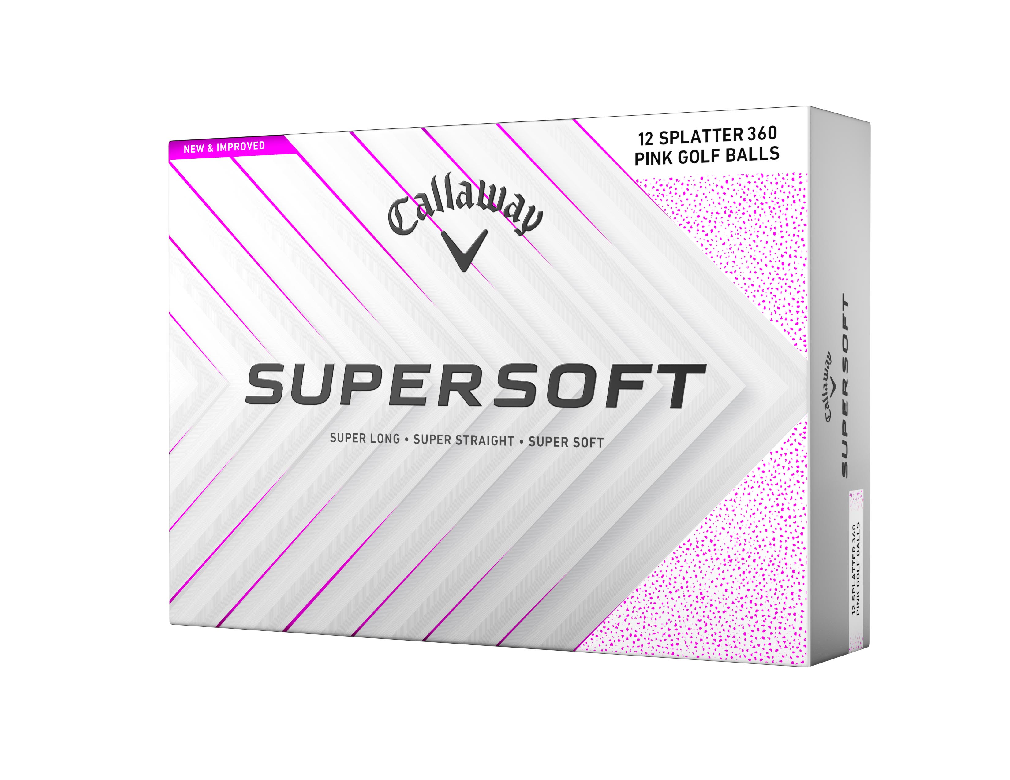Callaway SUPERSOFT Splatter Golfbälle 12Stk.
