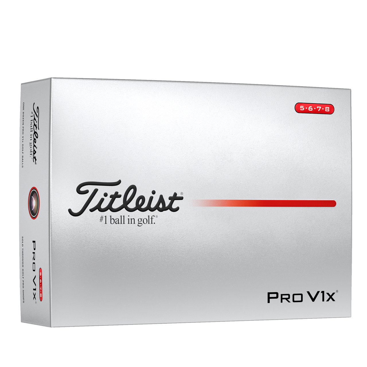 Titleist Pro V1x Golfbälle 2025 12Stk.