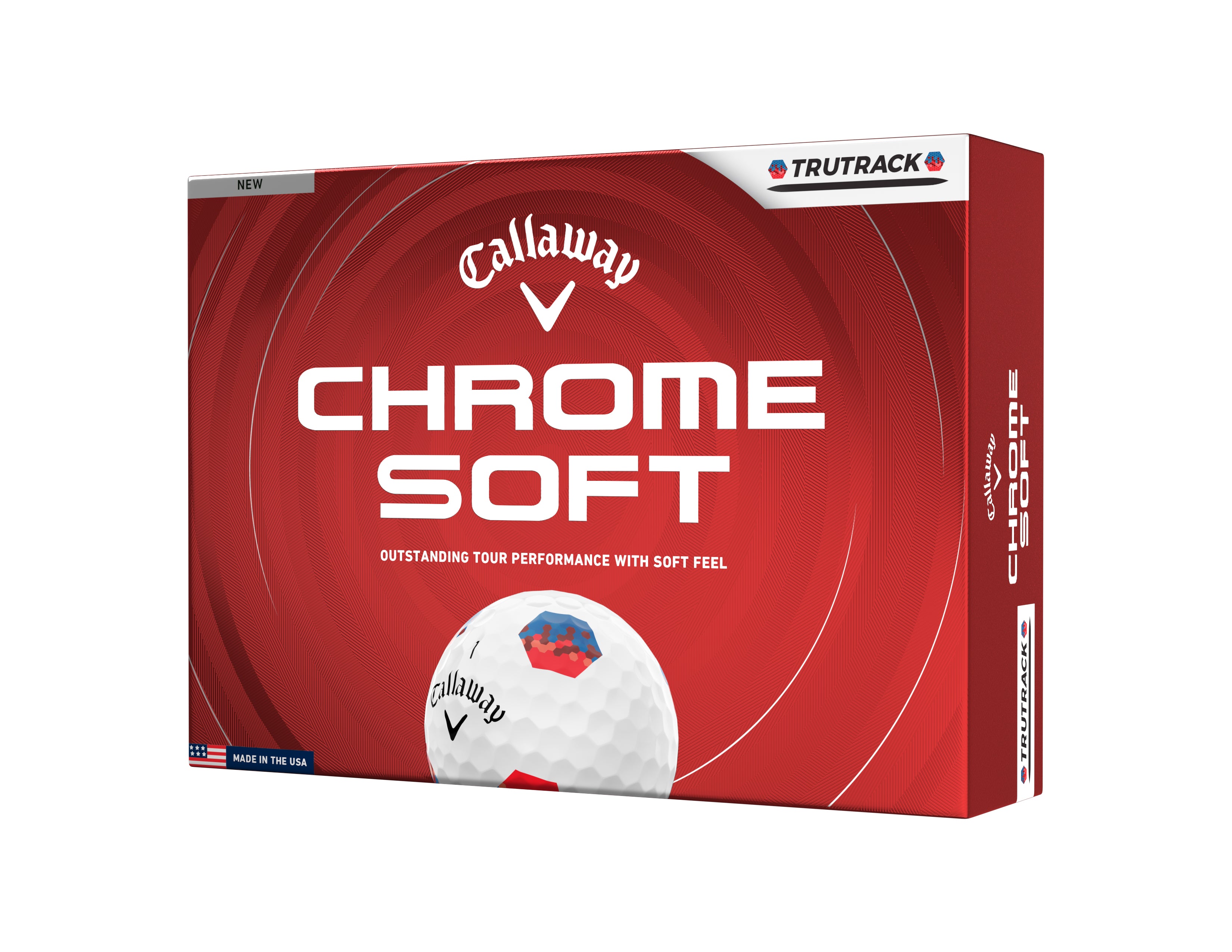 Callaway CHROME SOFT26 TRUTRACK Golfbälle 12Stk.