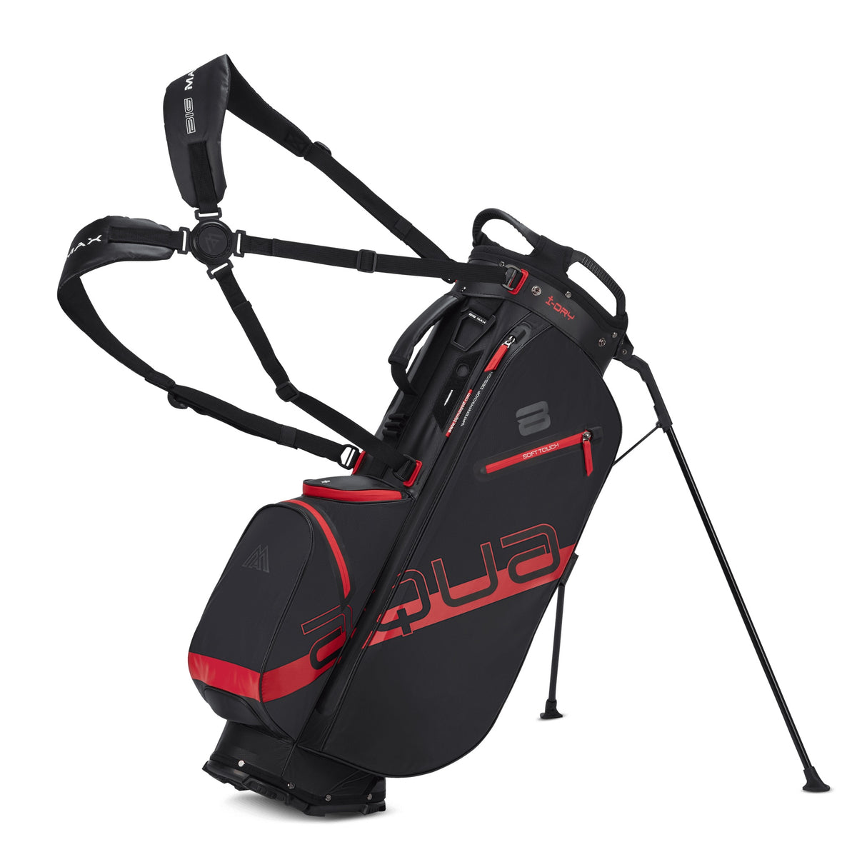 Big Max Aqua Eight H Stand Bag black/grey black/grey