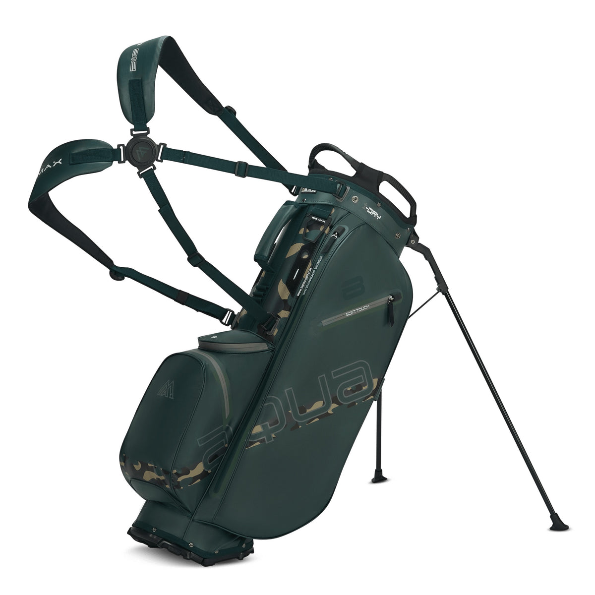Big Max Aqua Eight H Stand Bag black/grey black/grey
