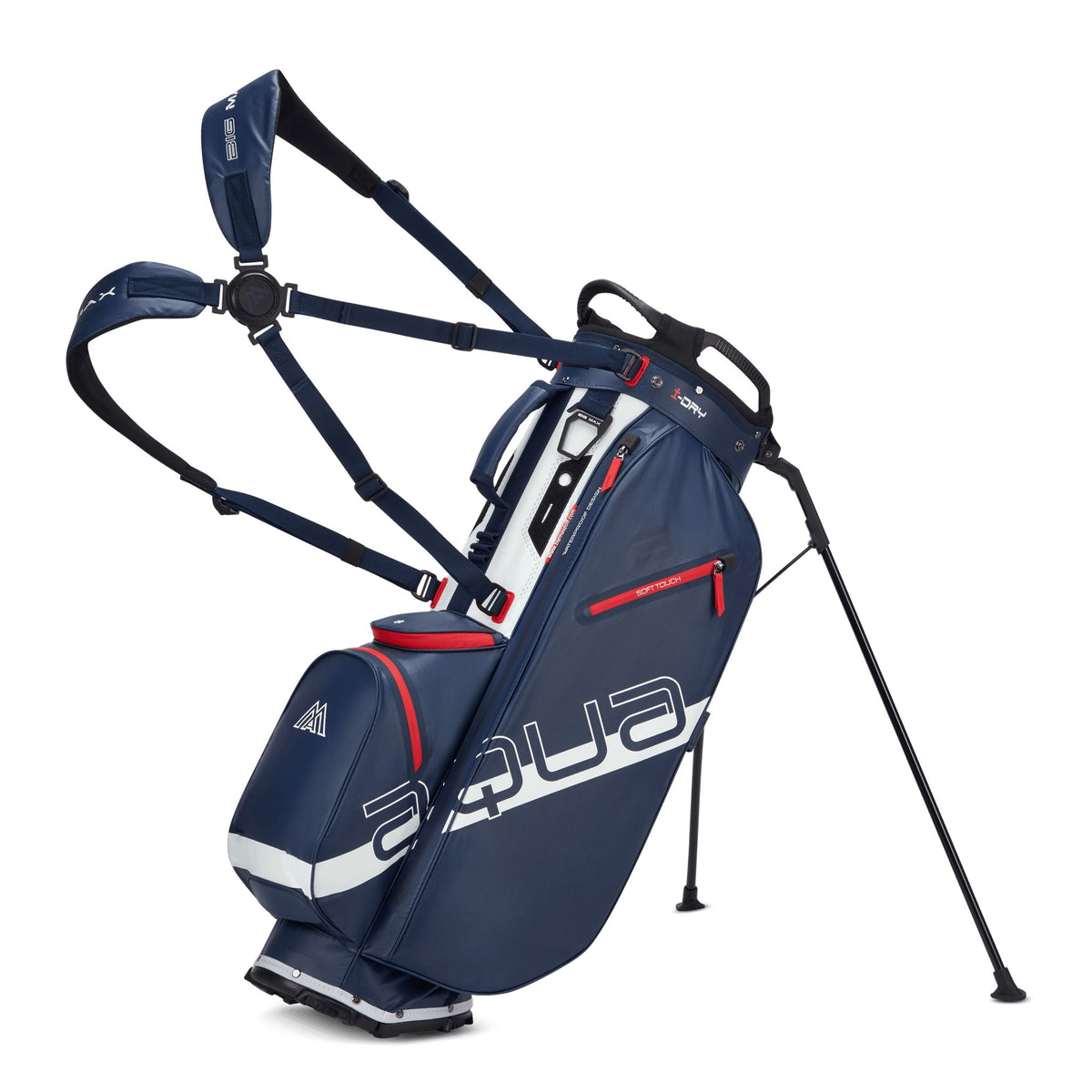Big Max Aqua Eight H Stand Bag black/grey black/grey