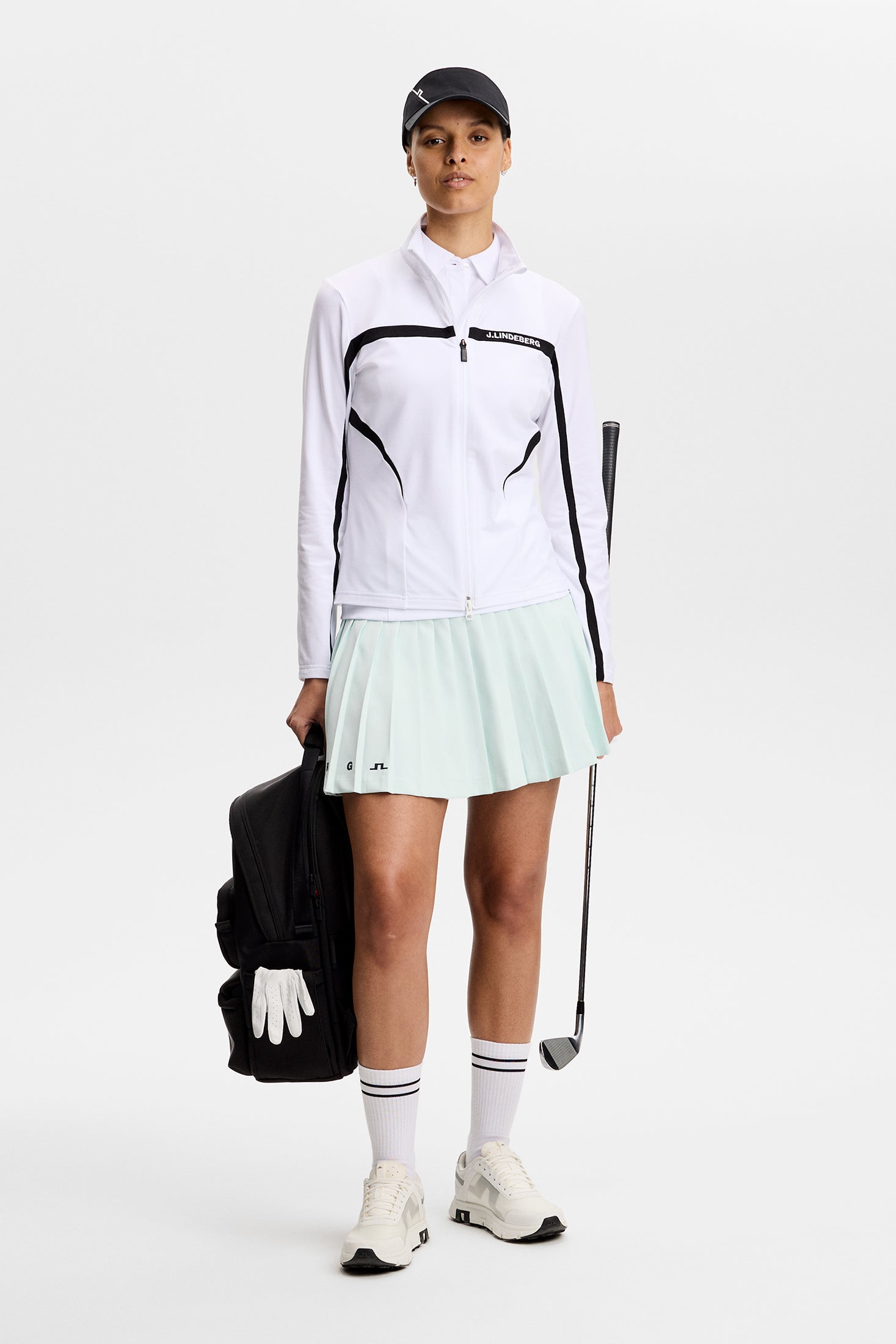 J.Lindeberg Janice Mid Layer Women L White L White