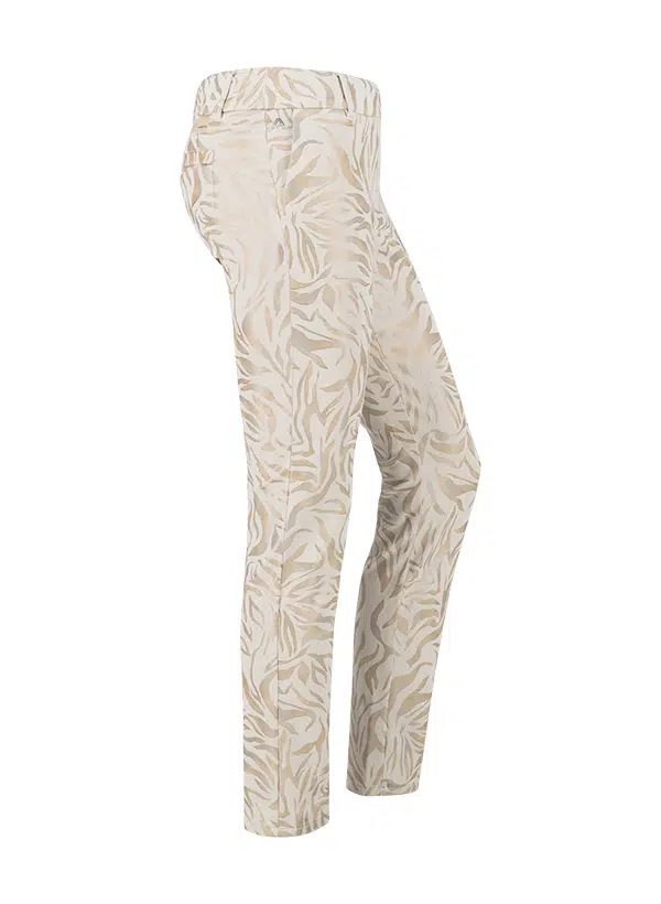Alberto LUCY - Golden Print Jersey Golf Trousers for Women