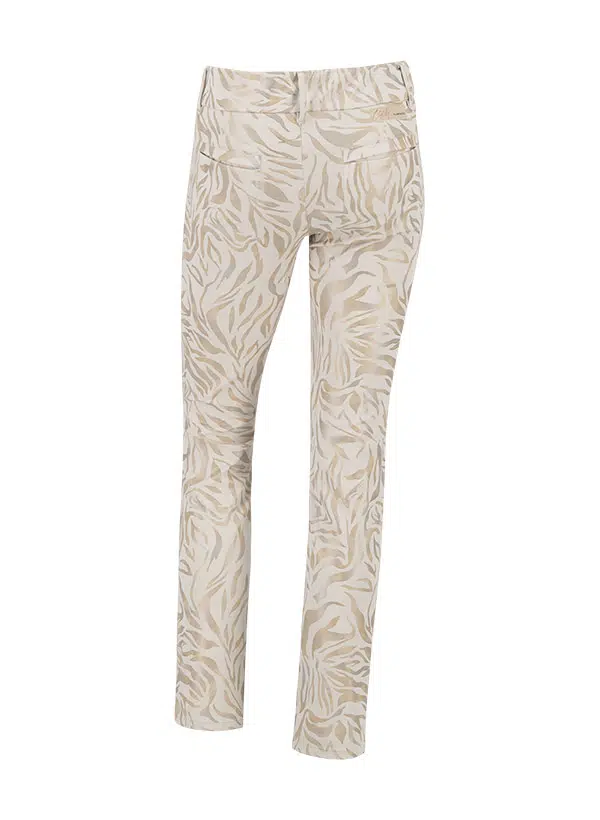 Alberto LUCY - Golden Print Jersey Golf Trousers for Women