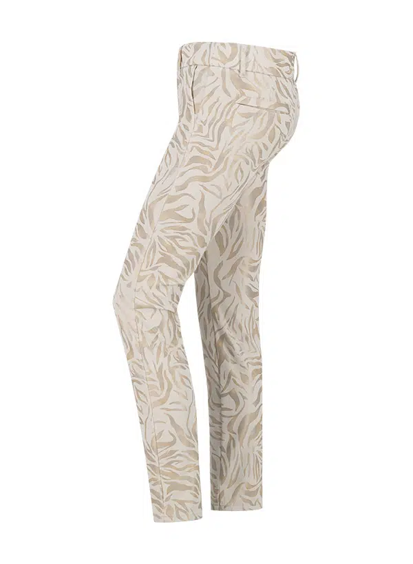 Alberto LUCY - Golden Print Jersey Golf Trousers for Women