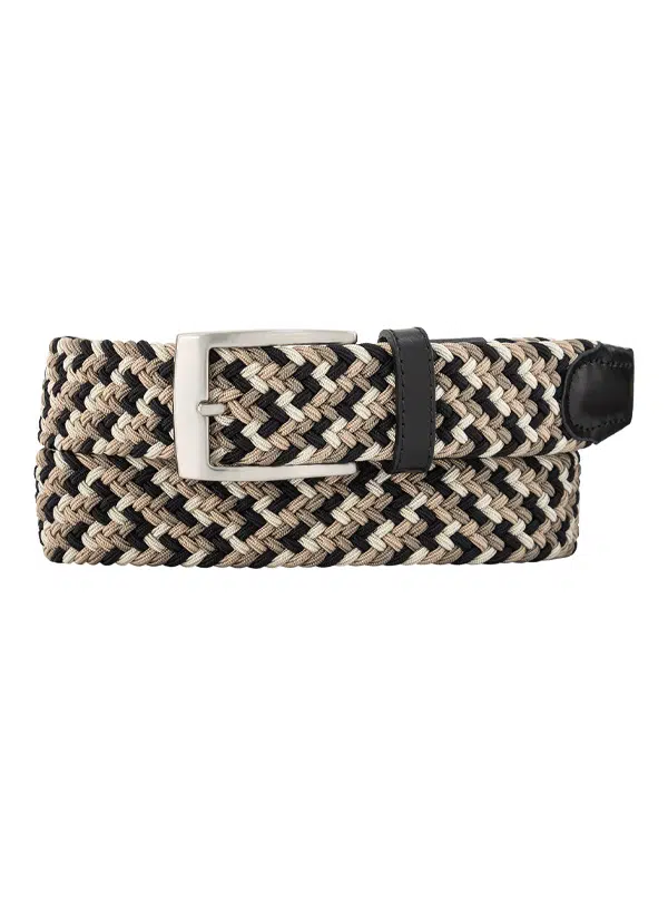 Alberto GÜRTEL - Multicolor Braided Herren 100cm multicolor