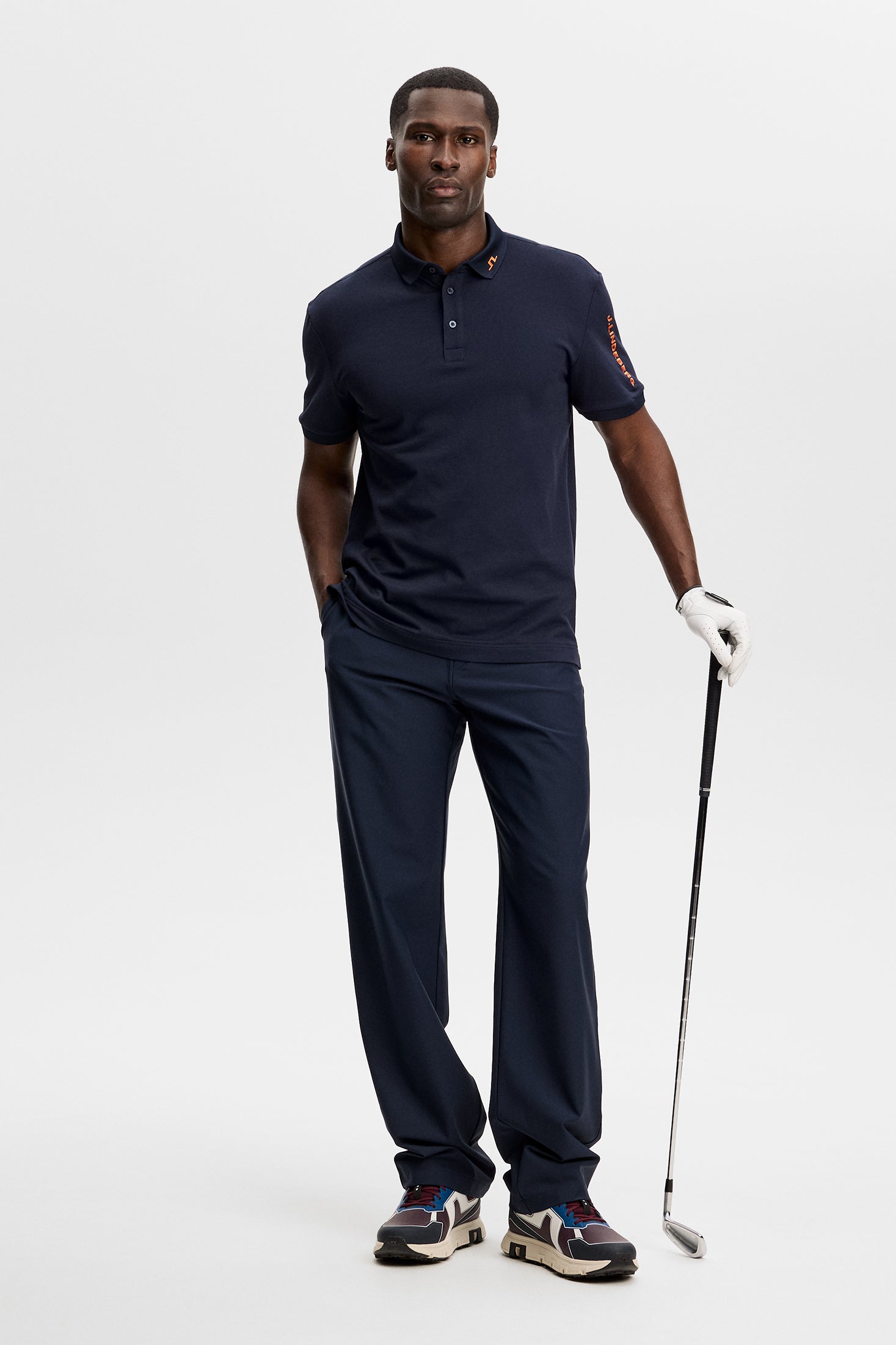 J.Lindeberg Tour Tech Pique Polo Herren
