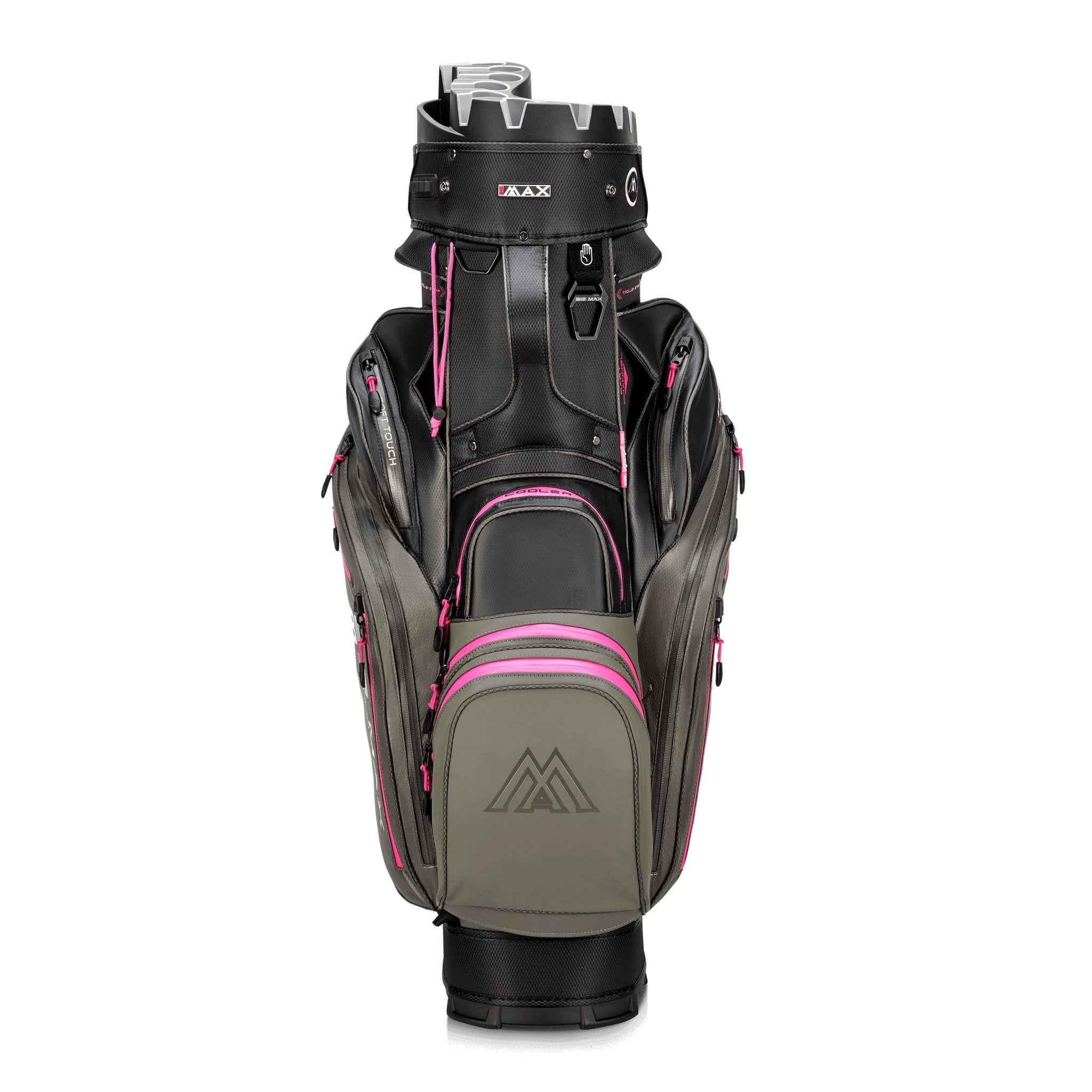 Big Max Dri Lite Silencio 3 Organizer Cart Bag black black