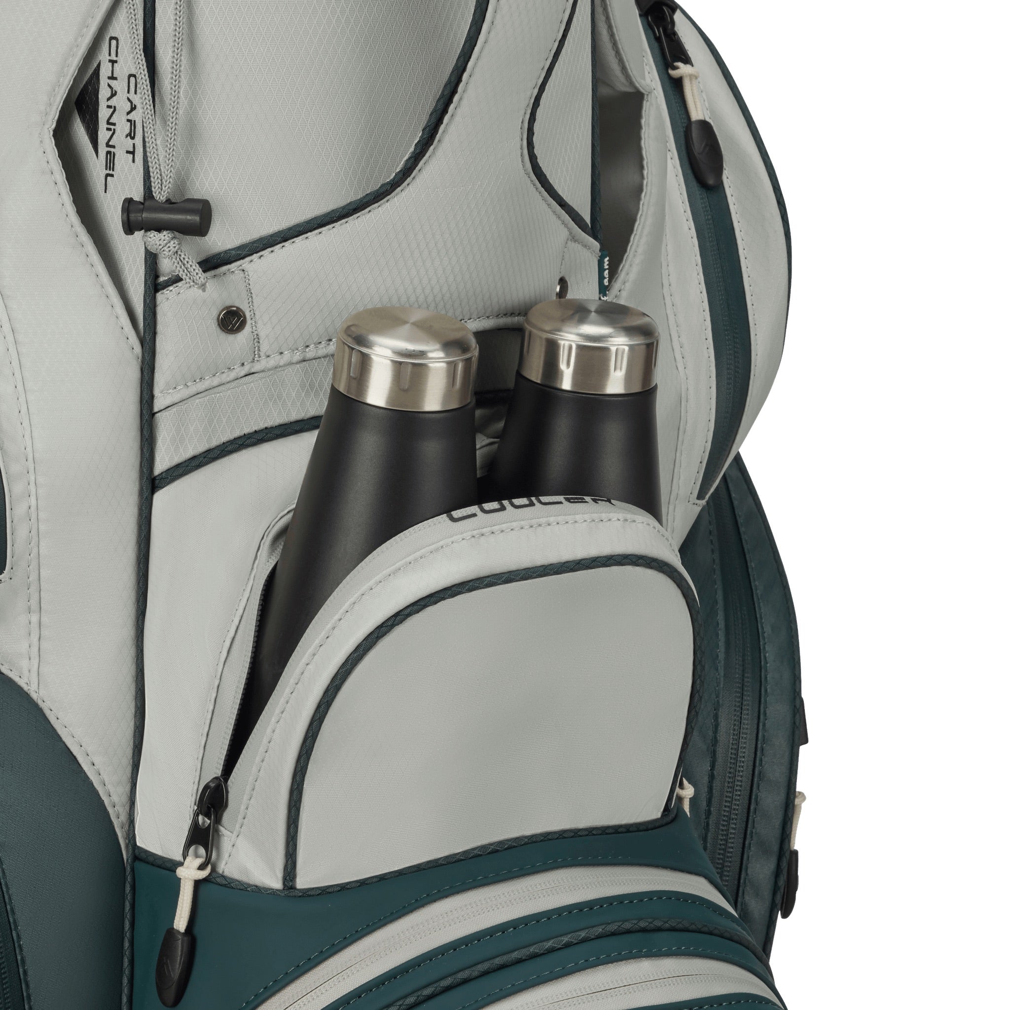 Big Max Dri Lite Silencio 3 Organizer Cart Bag black black