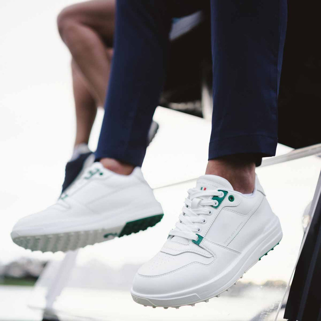Duca del Cosma Osimo Golf Shoe Men's EU 40 White/Green