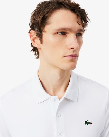 Lacoste UltraDry Polo Men S white S white