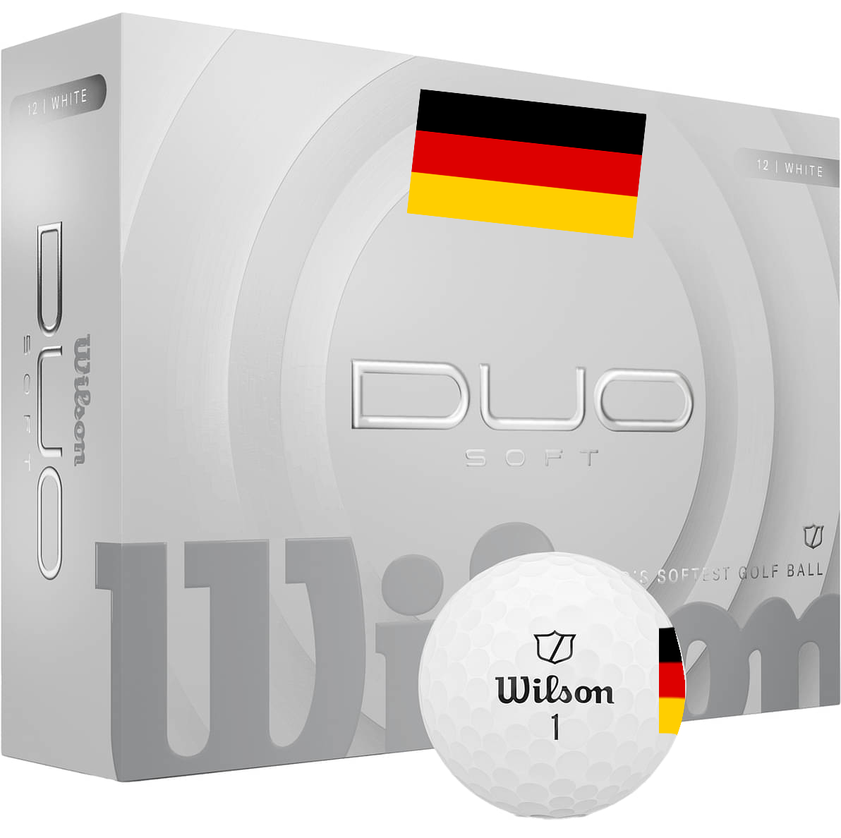 Wilson DUO Soft Golfbälle 12Stk. DEUTSCHLAND