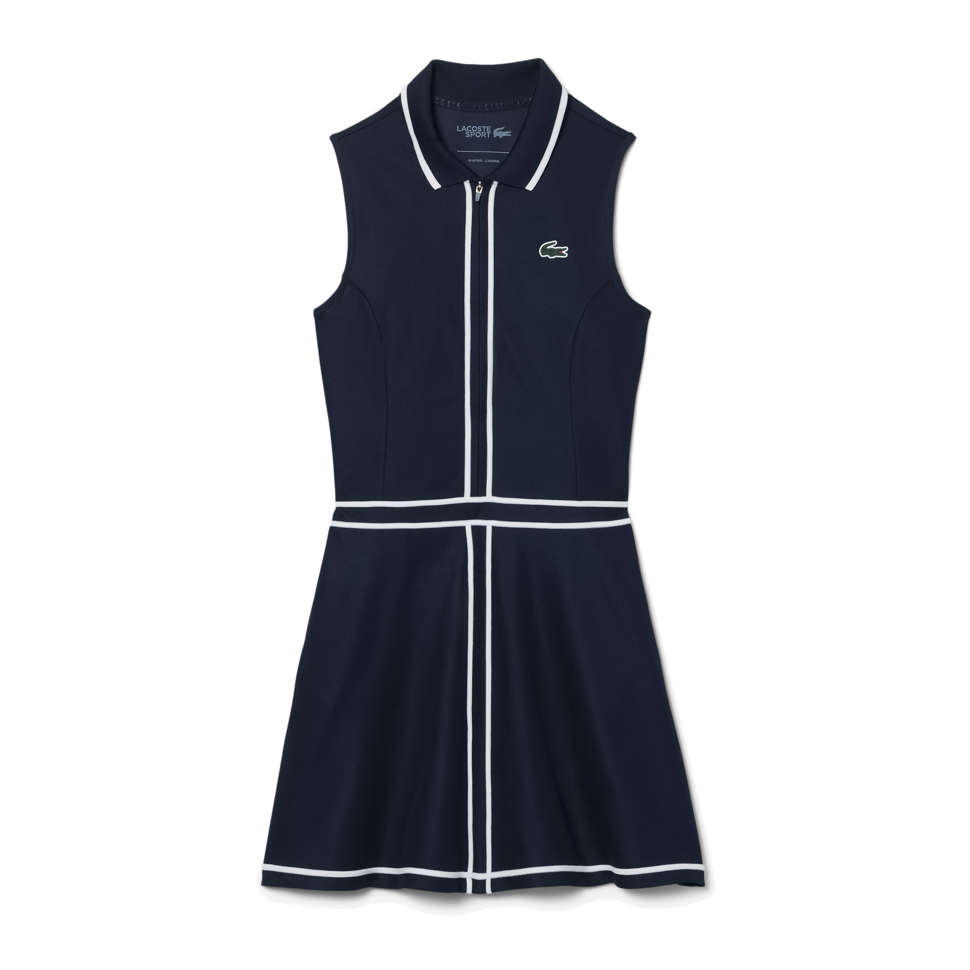 Lacoste UltraDry Dress Women's 36 navy/white 36 navy/white