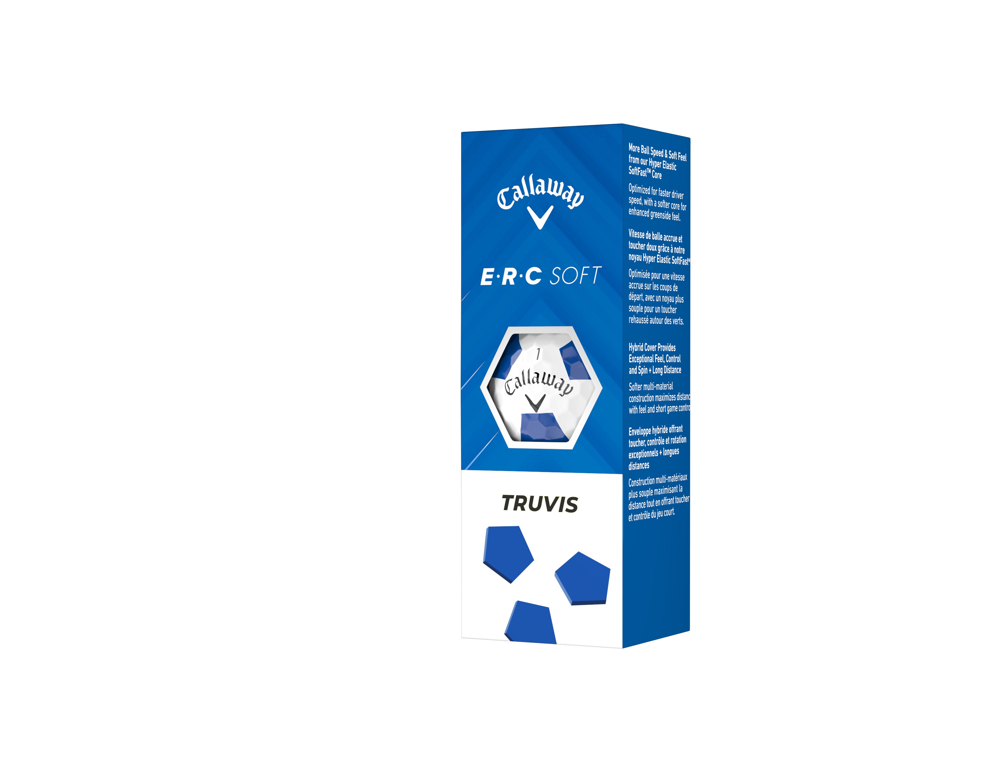 Callaway E.R.C.SOFT 2025 Golf Balls 12-Pack
