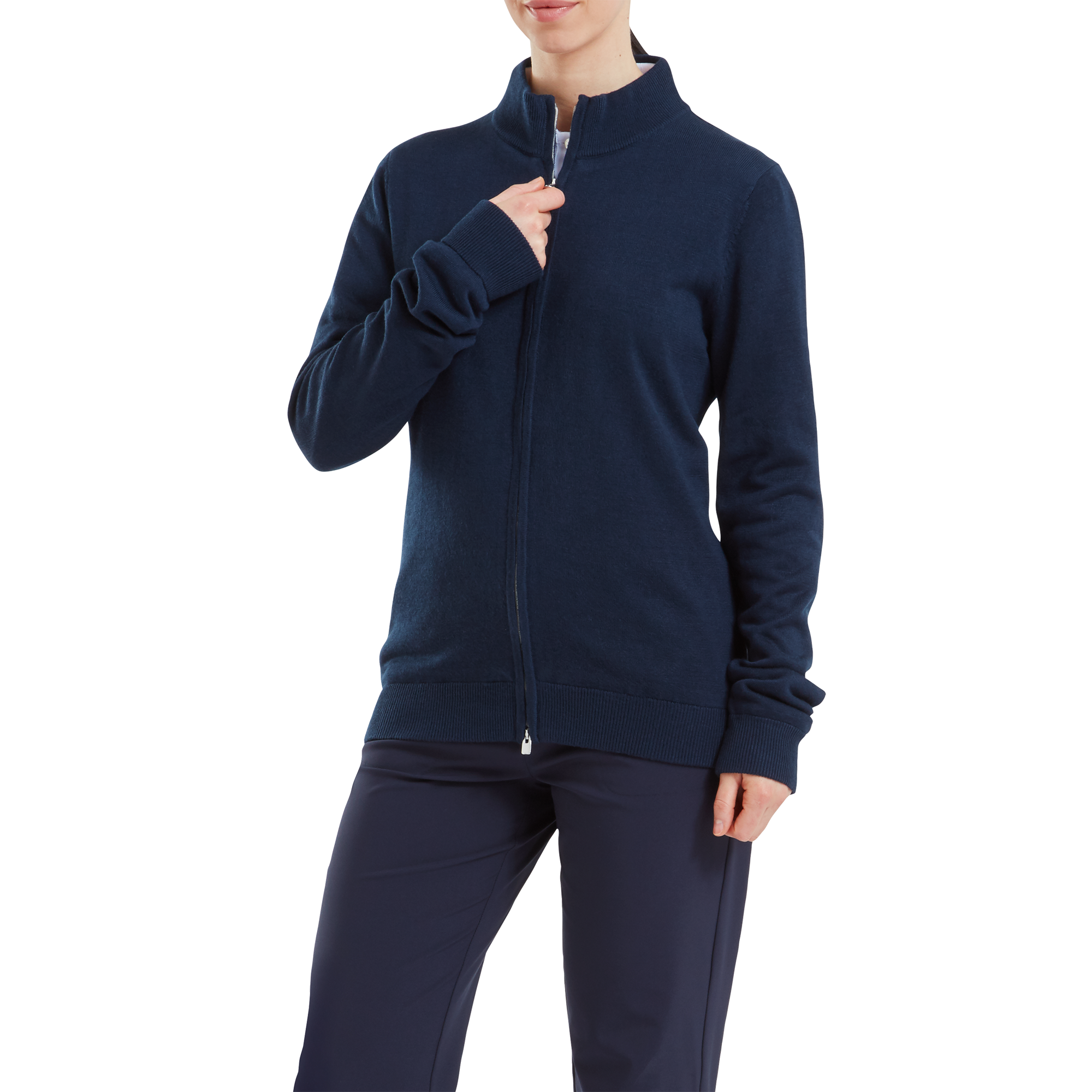 Footjoy drirelease Full-Zip Lined Pullover Damen