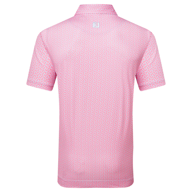 Footjoy Citrus Print Lisle Polo Men
