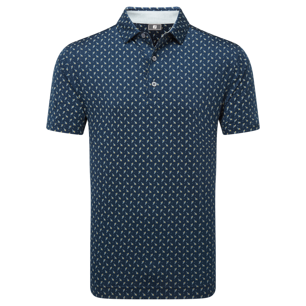 FootJoy Flower Bud Foulard Lisle Polo Men