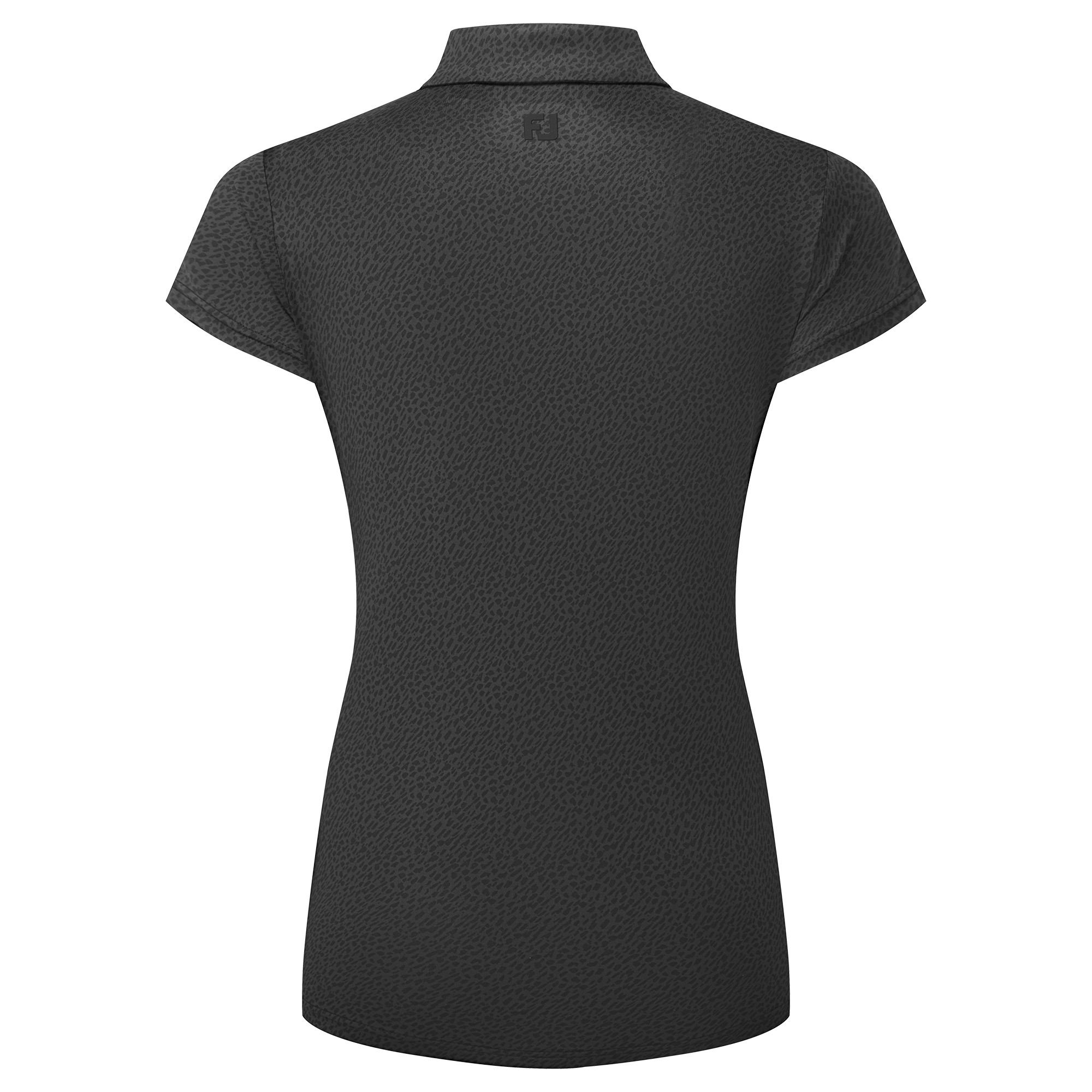 Footjoy Animal Print Cap Sleeve Shirt Damen