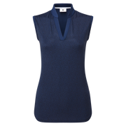 Footjoy Animal Print Sleeveless Lisle Shirt Ladies