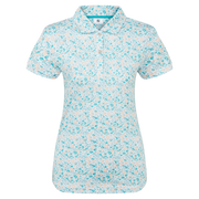Footjoy Capsleeve Lisle Polo Women XS blue