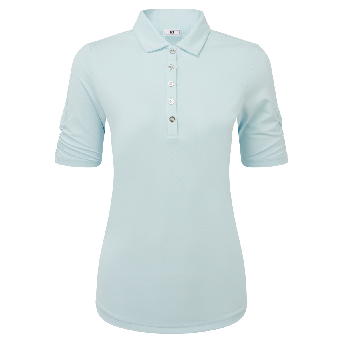 Footjoy Half-Sleeve Lisle Polo Women's XS Light Blue