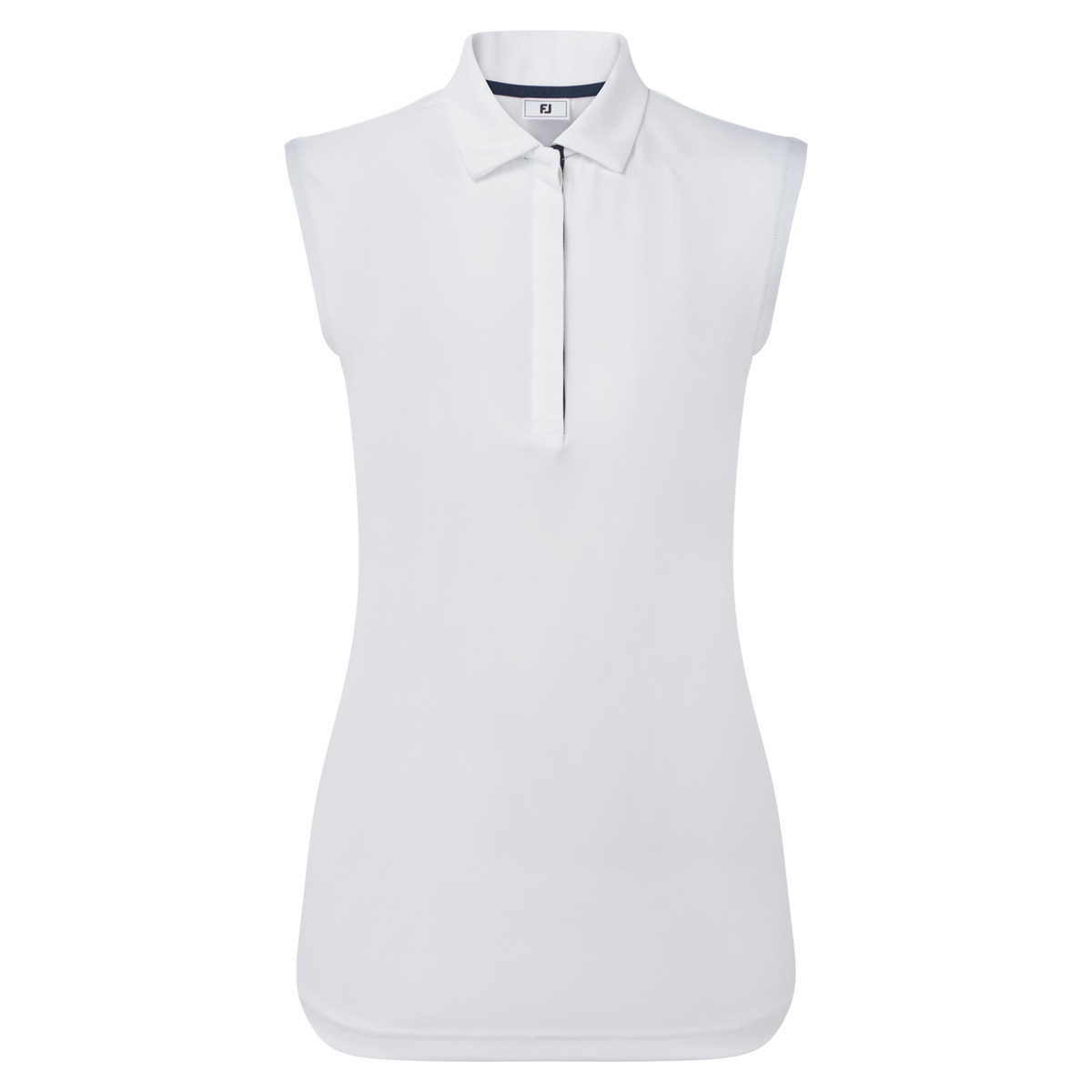 FootJoy Sleeveless Lisle Polo Women's XS White