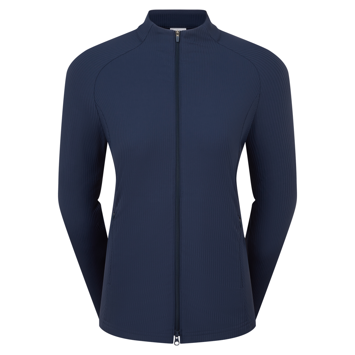Footjoy Full-Zip Rib Midlayer Ladies XS Navy