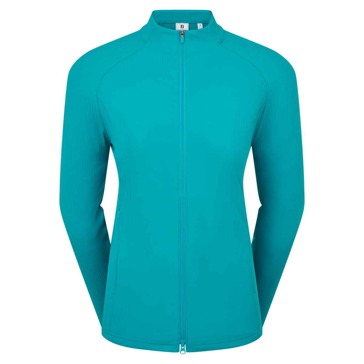 Footjoy Full-Zip Rib Midlayer Ladies XS Navy