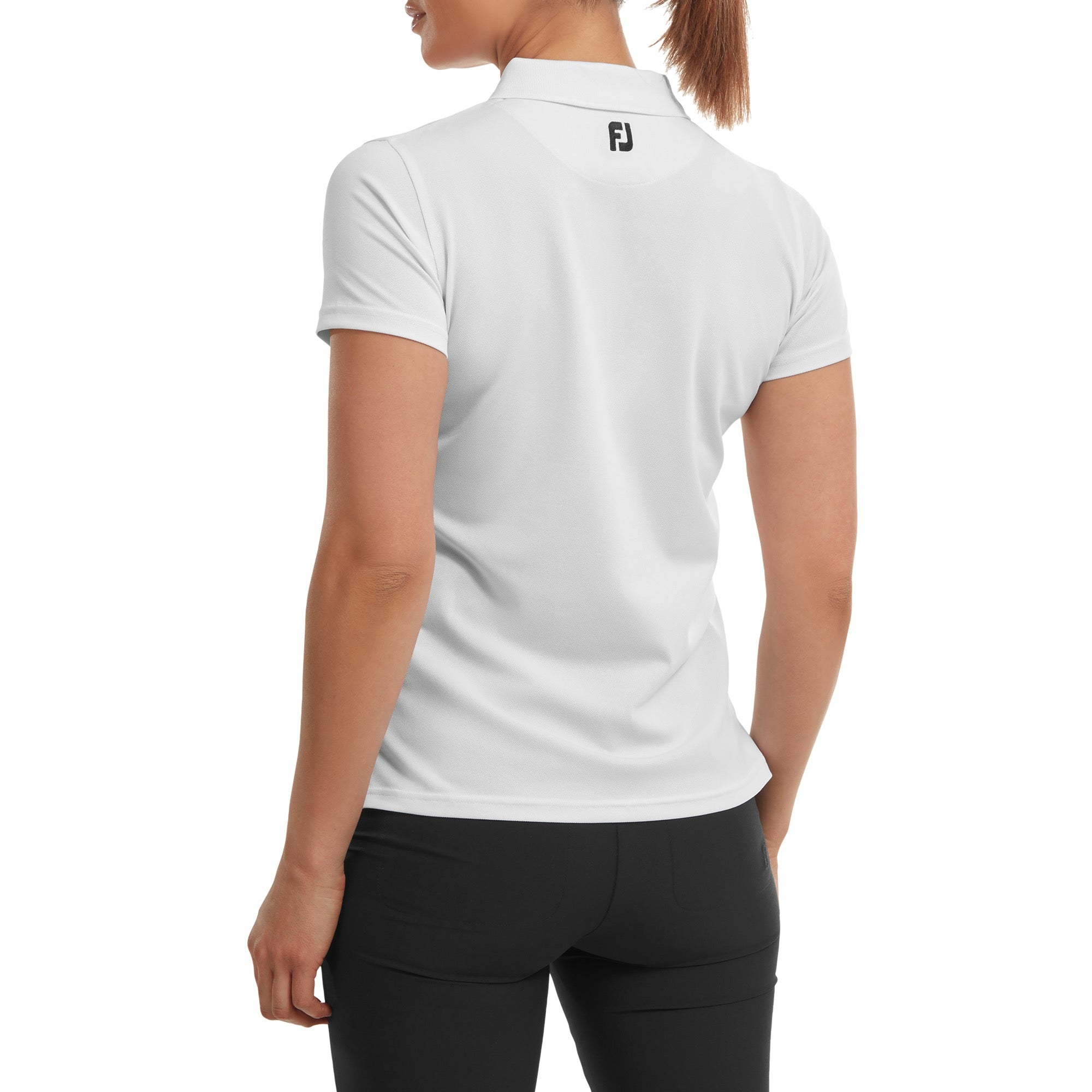 Footjoy Stretch Pique Solid Polo Damen