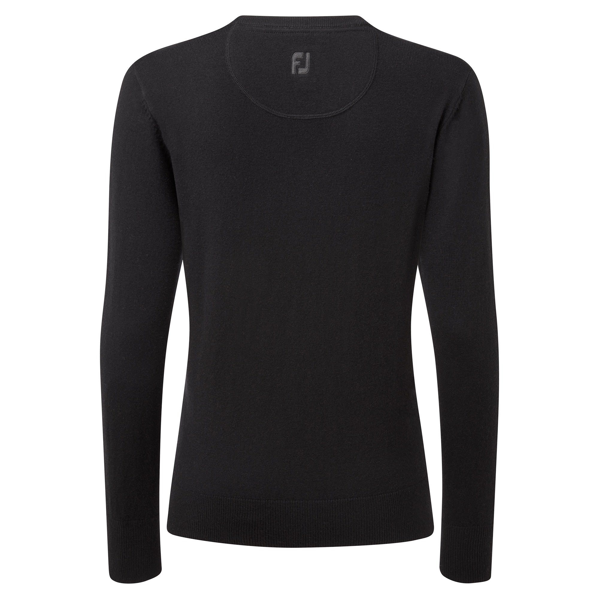 Footjoy Wool Blend V-Neck Pullover Damen S grau