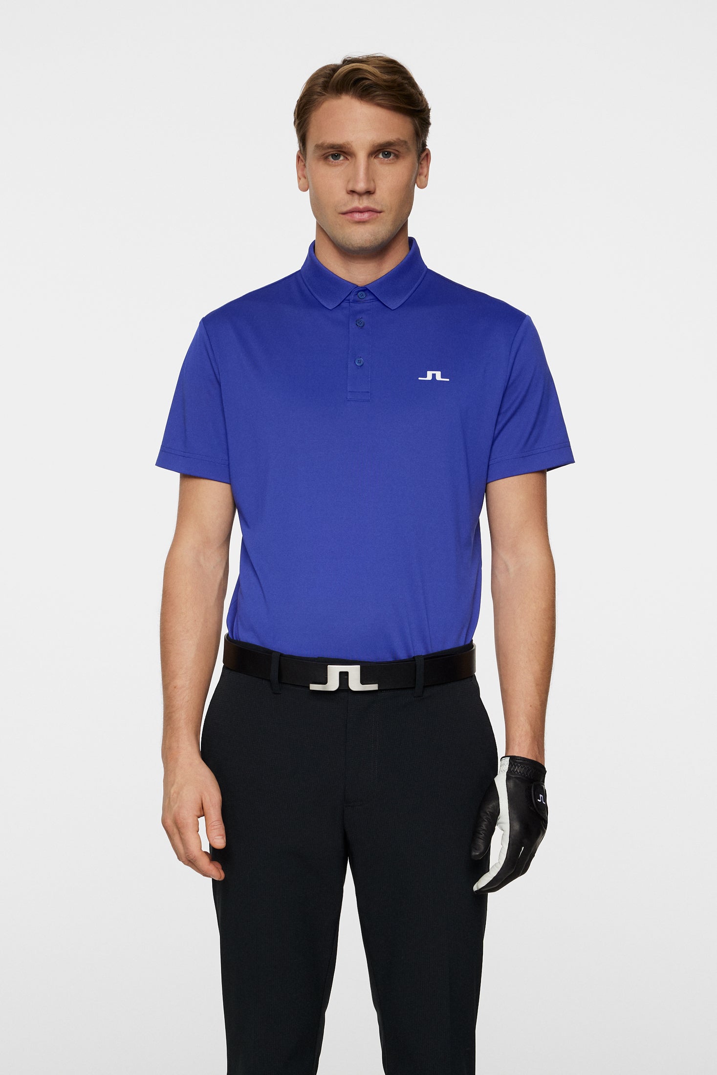 J.Lindeberg Bridge Polo Herren S dunkelblau