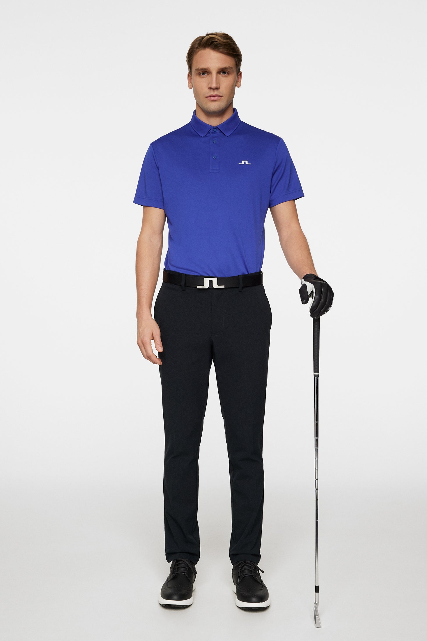 J.Lindeberg Bridge Polo Herren S dunkelblau