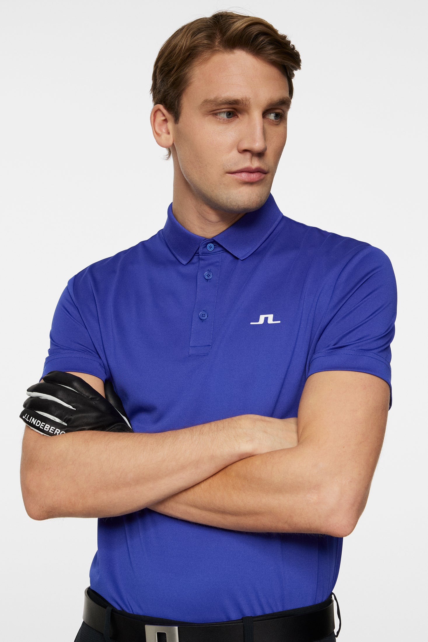 J.Lindeberg Bridge Polo Herren S dunkelblau