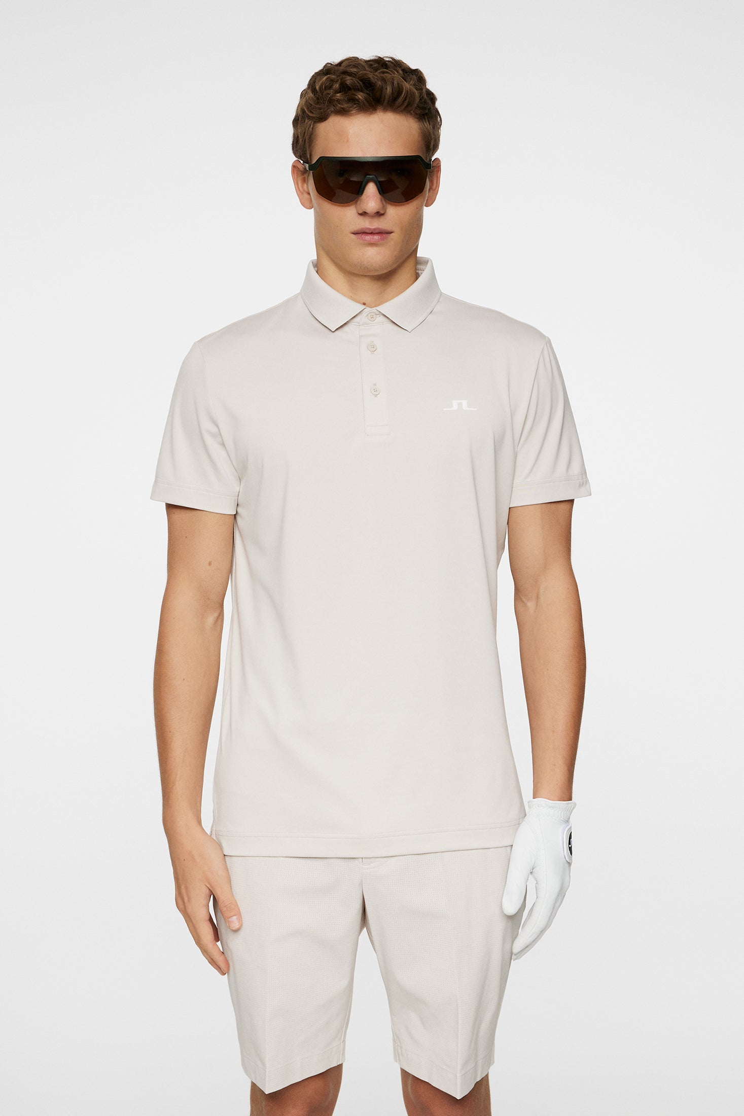 J.Lindeberg Bridge Polo Herren S dunkelblau