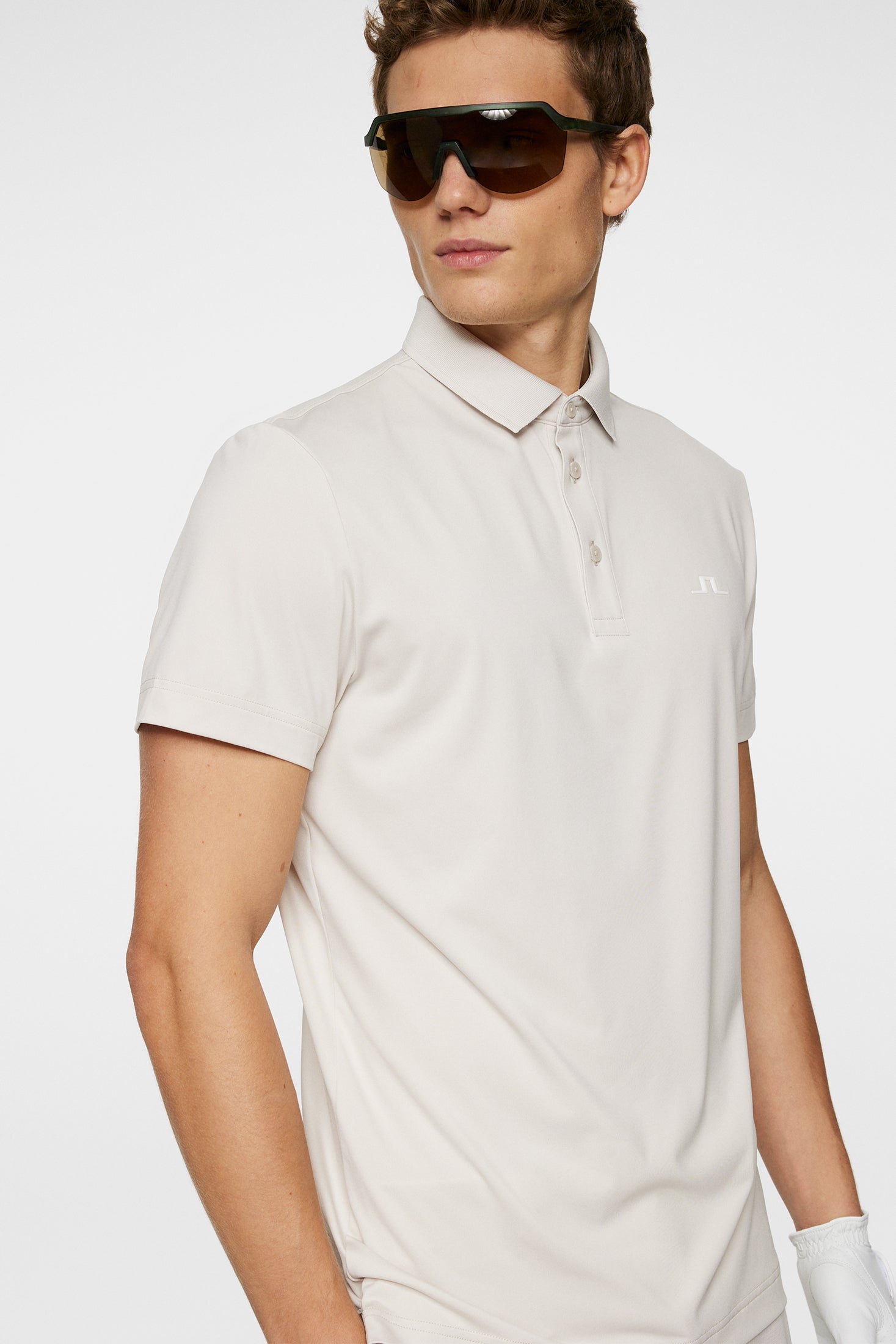 J.Lindeberg Bridge Polo Herren S dunkelblau