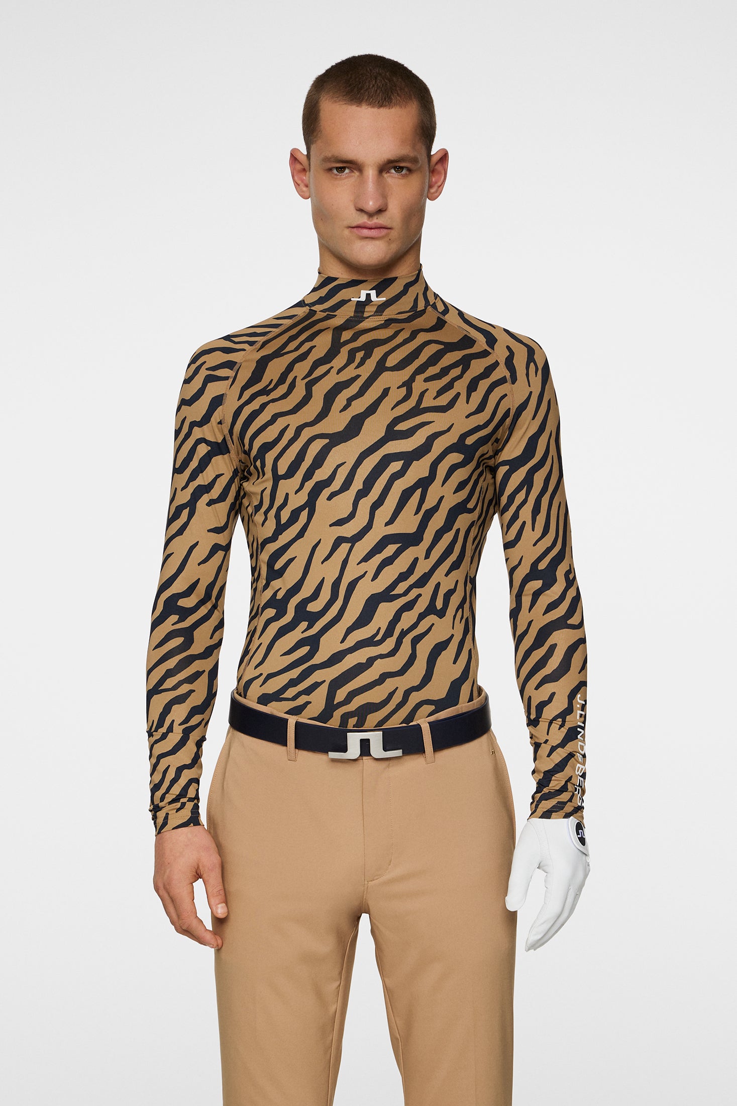 J.Lindeberg Ello Print Compression Shirt Men