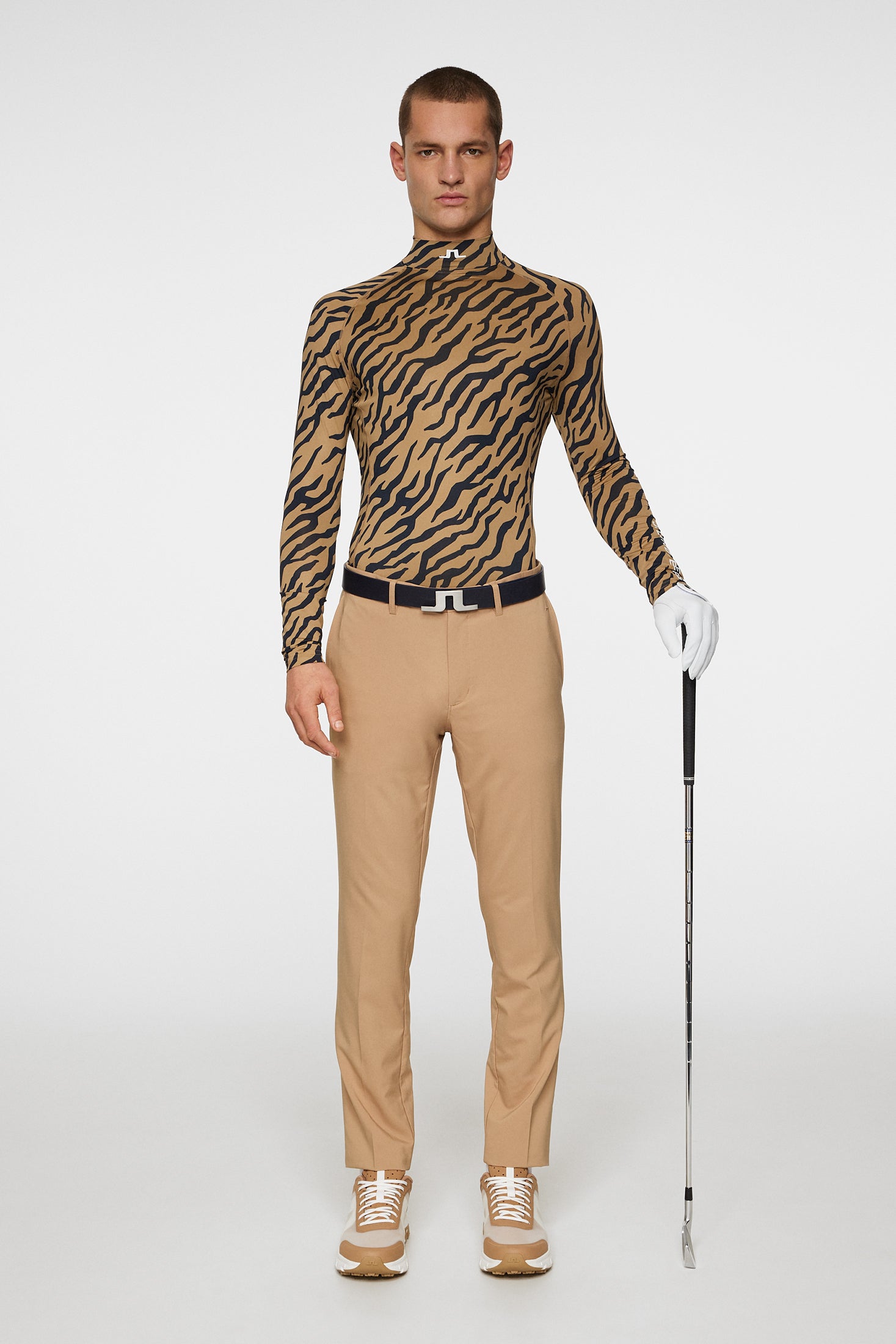 J.Lindeberg Ello Print Compression Shirt Men