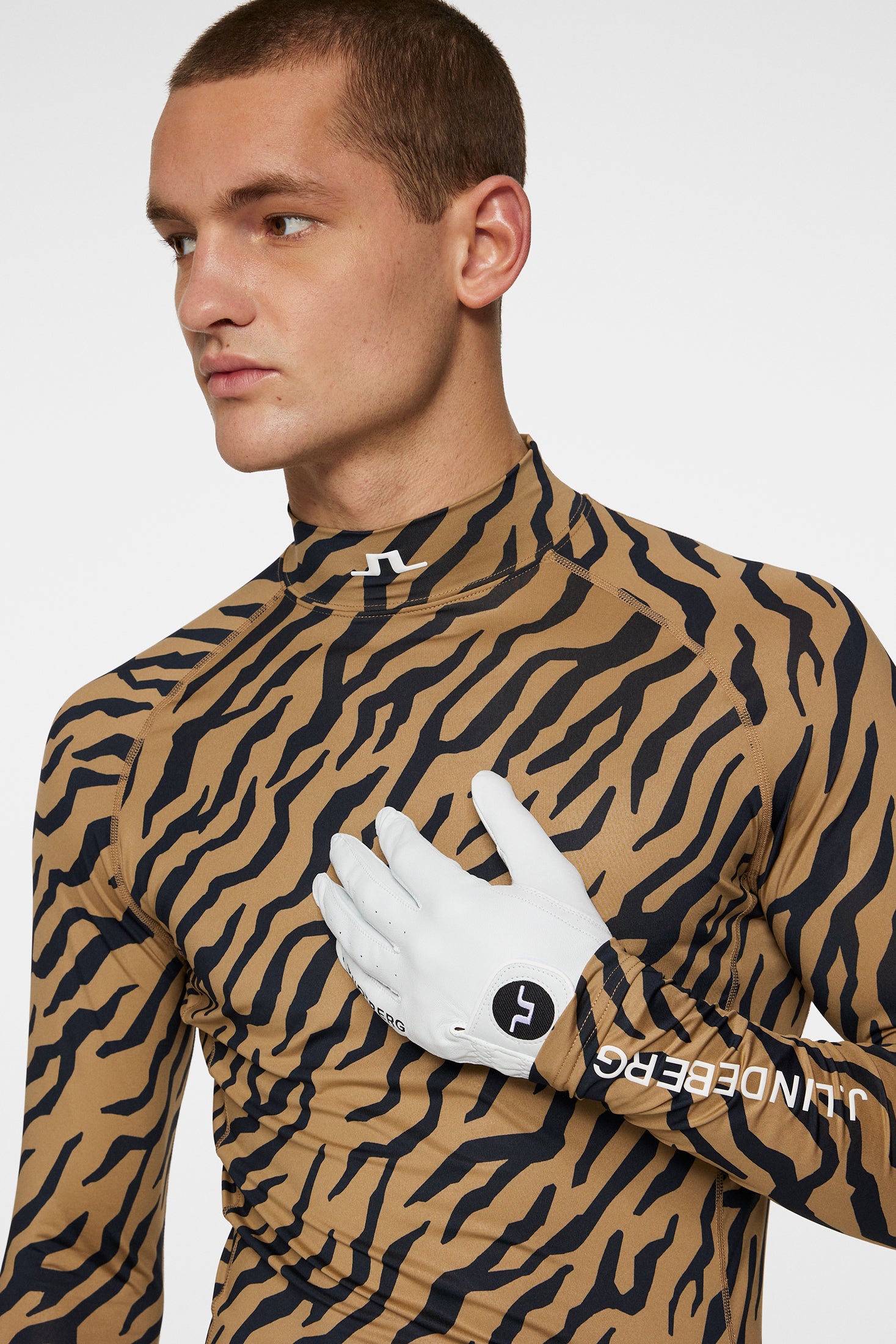 J.Lindeberg Ello Print Compression Shirt Men