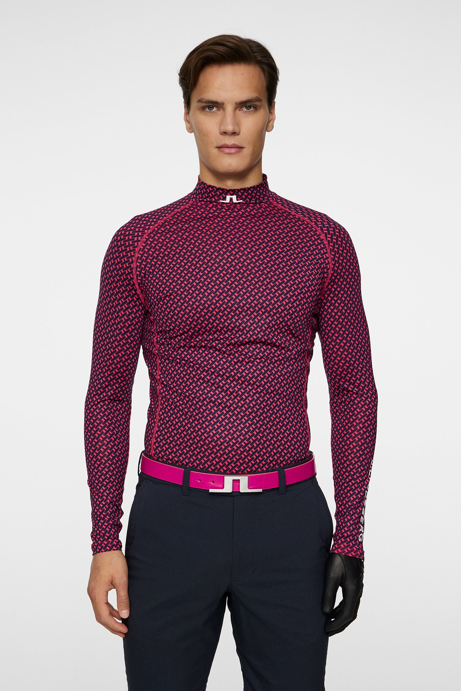 J.Lindeberg Ello Print Compression Shirt Men