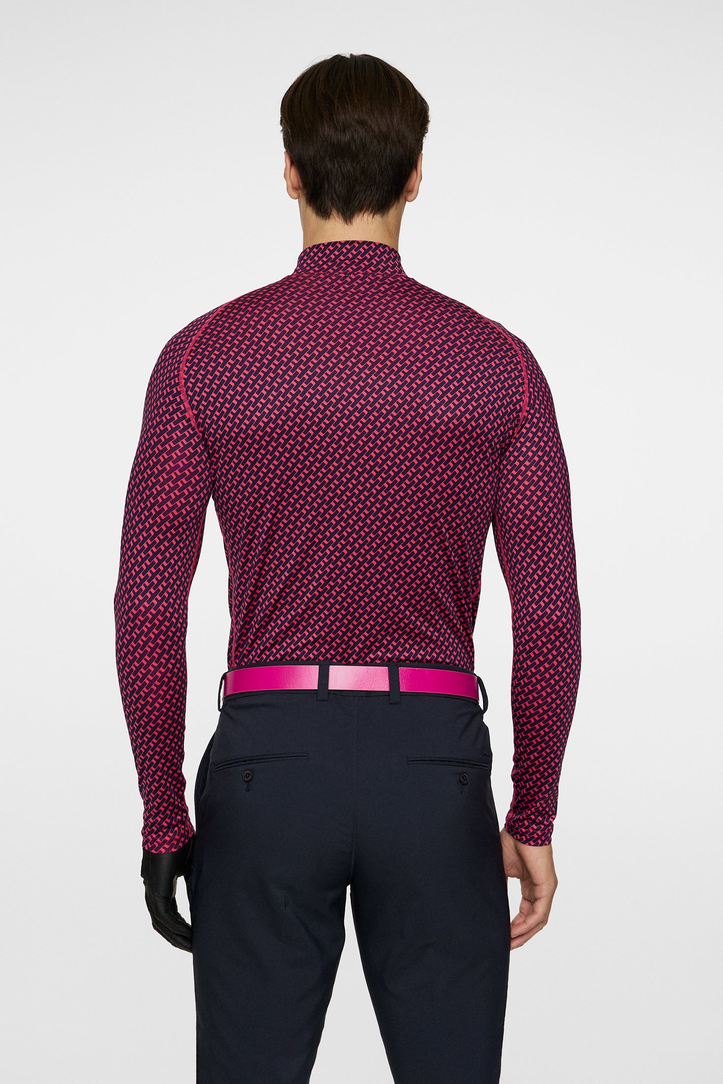 J.Lindeberg Ello Print Compression Shirt Men
