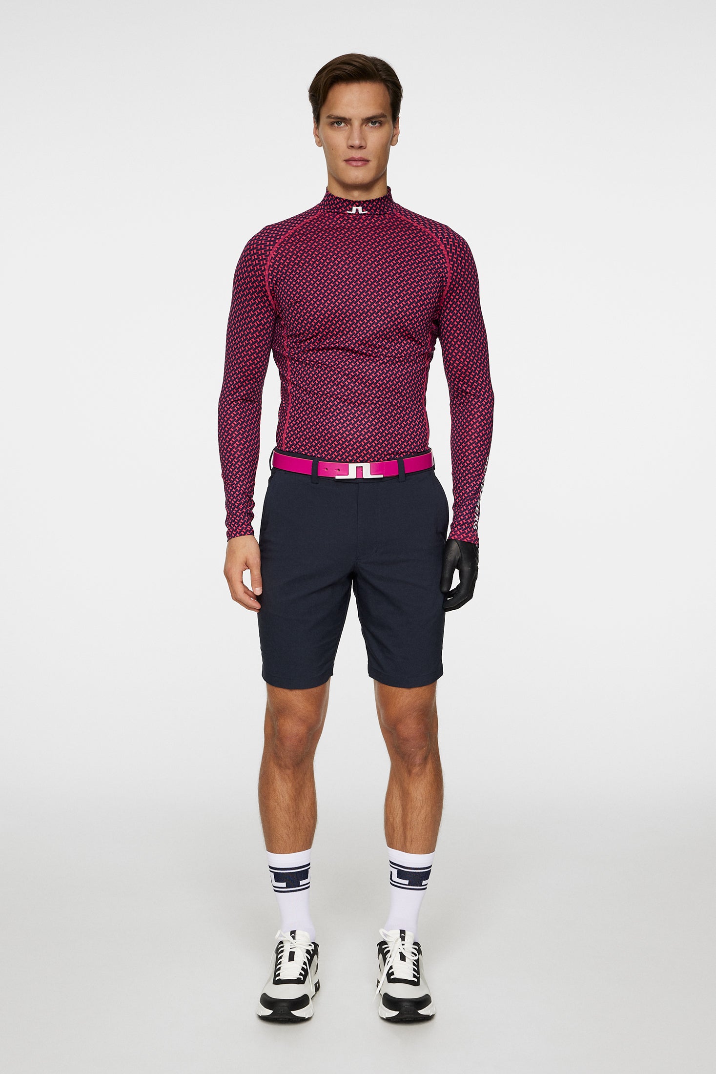 J.Lindeberg Ello Print Compression Shirt Men