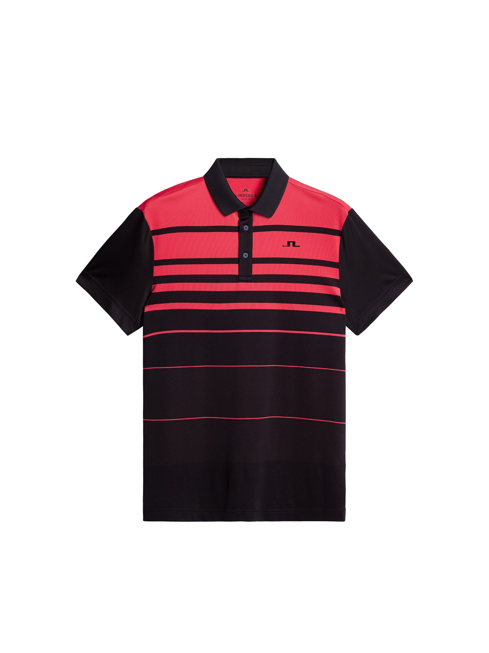J.Lindeberg Olof Polo Herren S schwarz/weiß