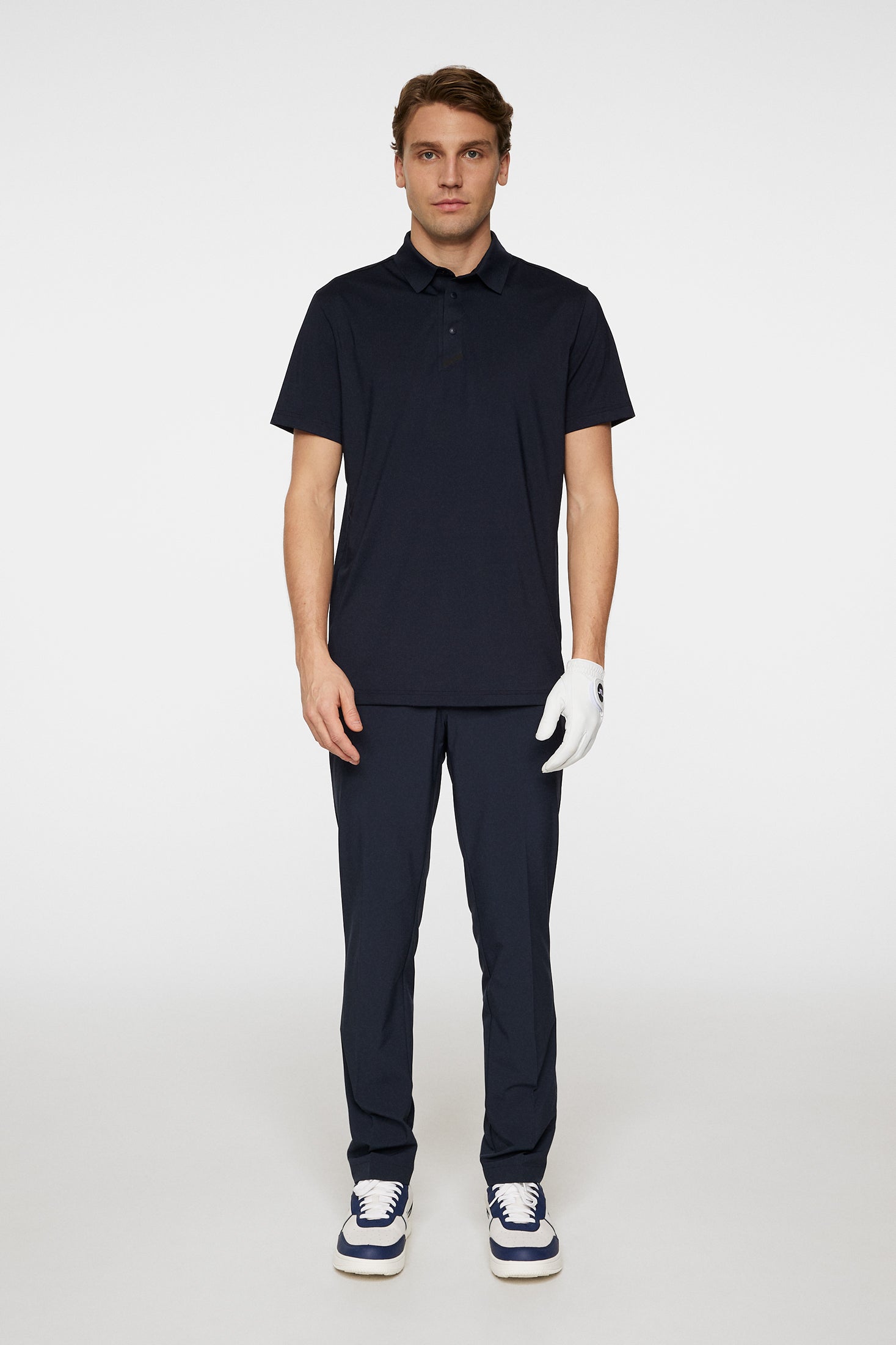 J.Lindeberg Axel Polo Herren S navy